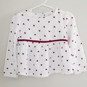 Toughskins Girl's Heart Shirt